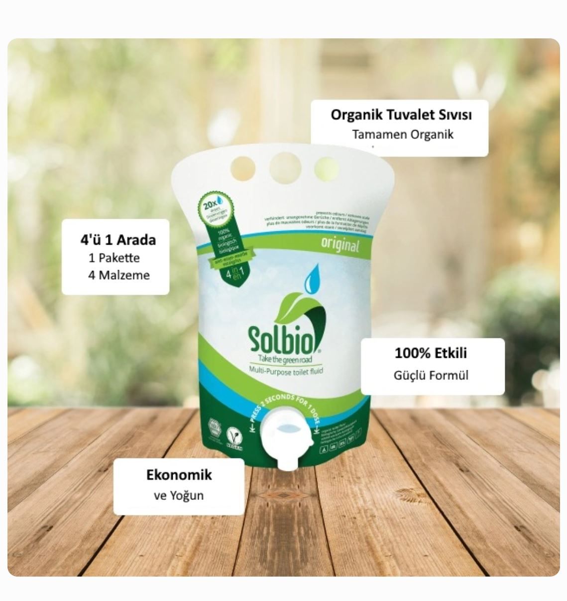 Solbio Tuvalet Kimyasalı